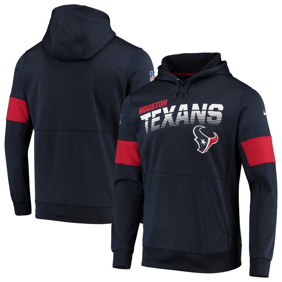 Houston Texans Nike Sideline Team Logo Performance Pullover Hoodie Navy,We sell and wholesale Houston Texans Nike Sideline Team Logo Performance Pullover Hoodie Navy on line form chian!